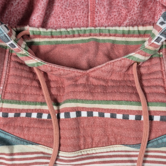 Aviator Nation Ninja Hoodie Serape Tulum Boho Aztec Size Medium - Picture 5 of 9